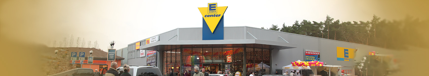 Banner E-Center Friedebold